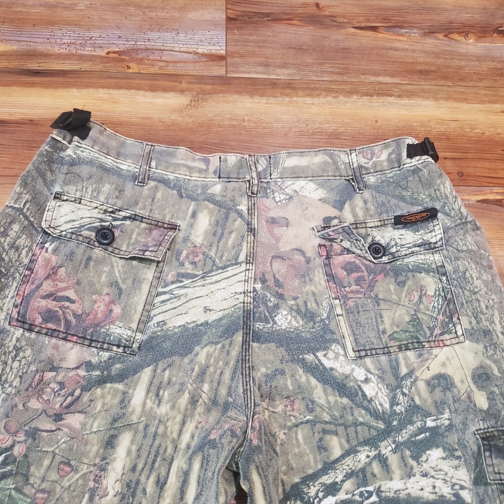 Yukon Gear Mens Break-Up Camo Cargo Hunting Pants Adjustable Waist XL 40x30 - Picture 7 of 11